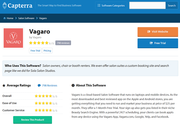 Vagaro review