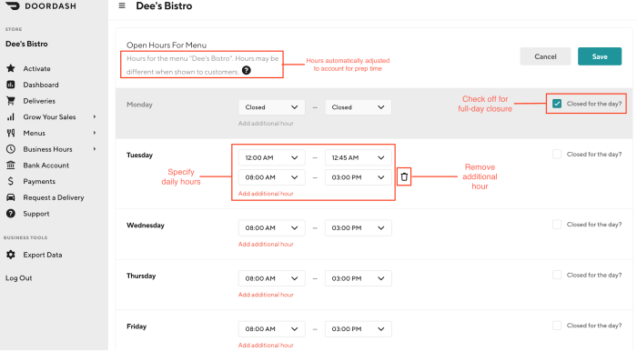 DoorDash Drive Portal