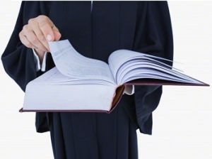 judge with lawbook