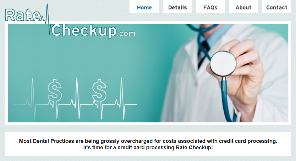Rate Checkup homepage