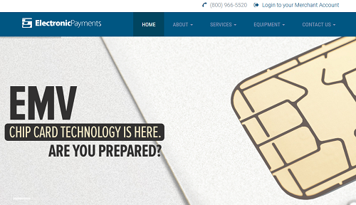 Electronic Payments homepage