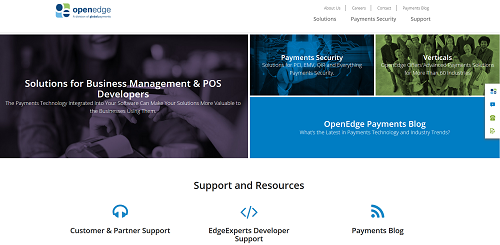 OpenEdge homepage