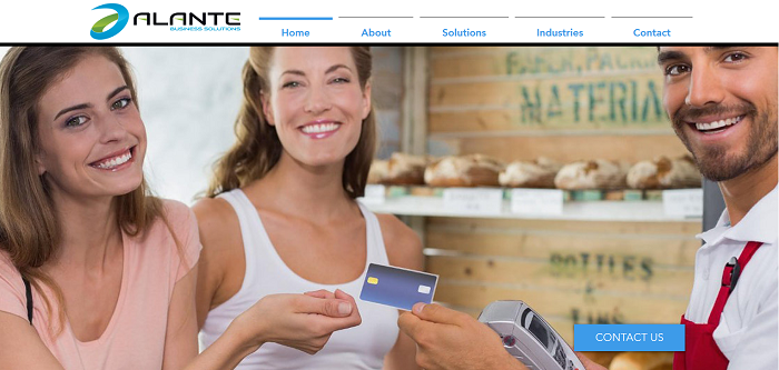 Alante Business Solutions homepage