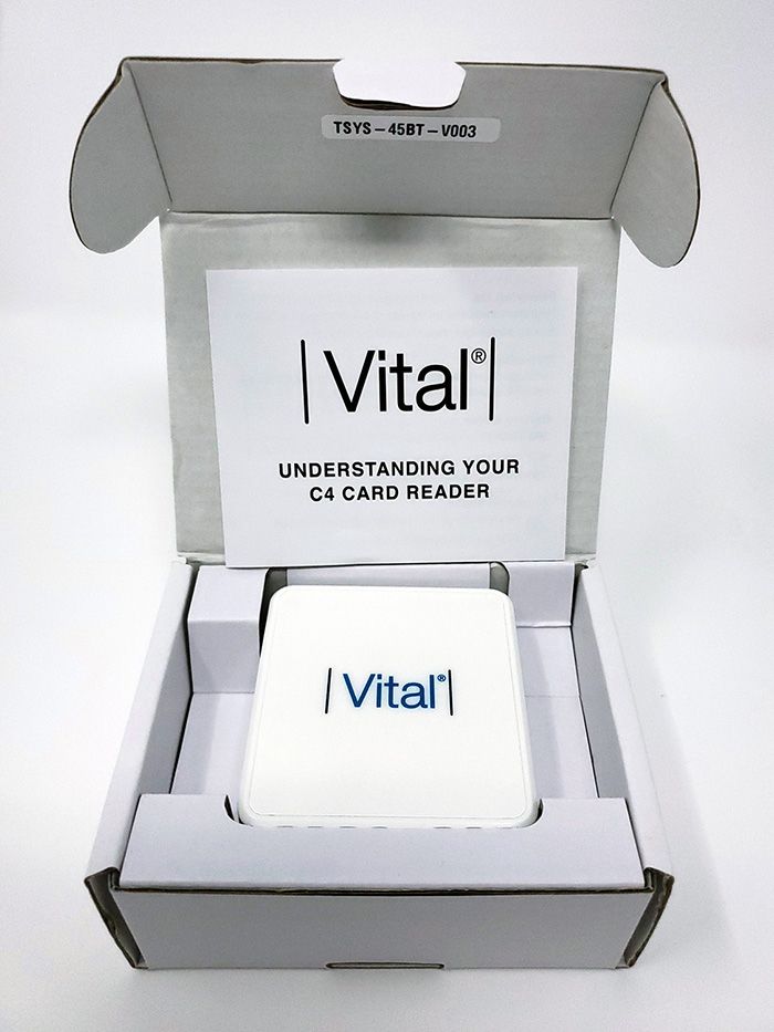 Vital Mobile reader in box